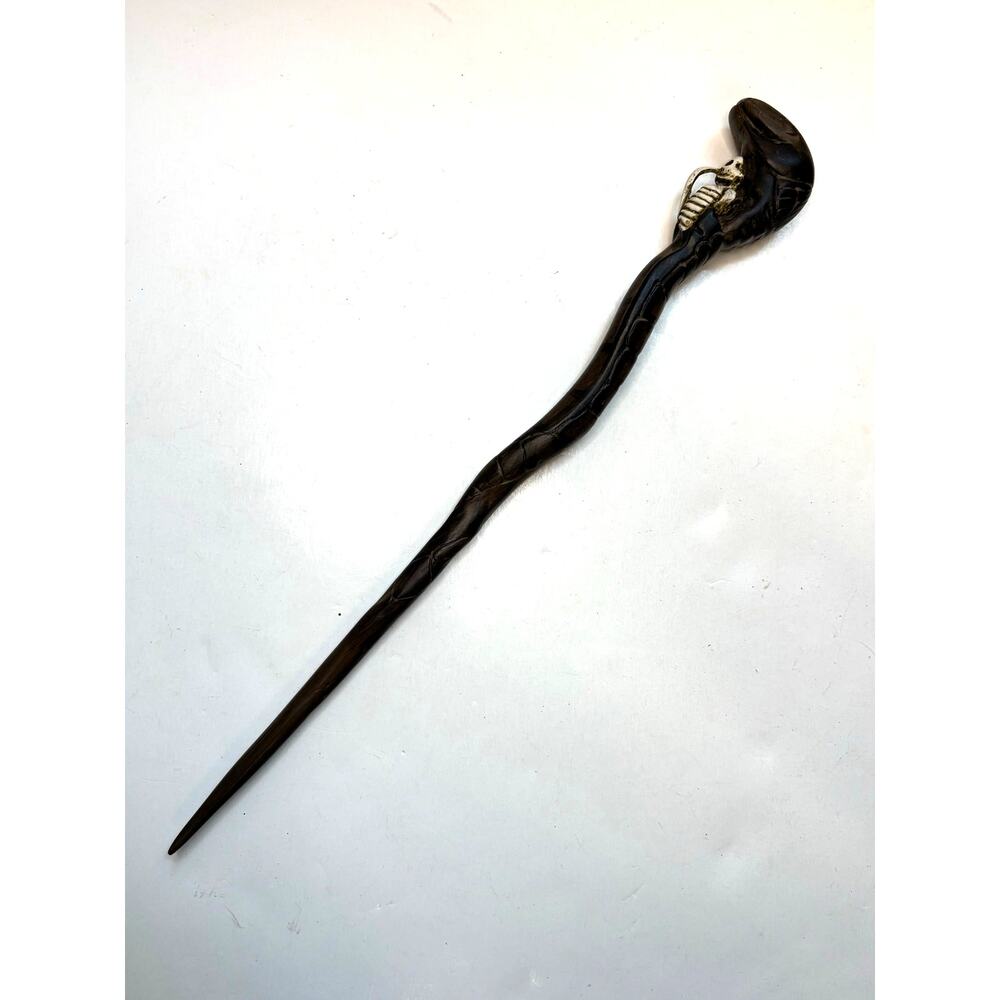 Wizarding World Harry Potter Death Eater Magic Wand 13.5" Resin NIB Universal